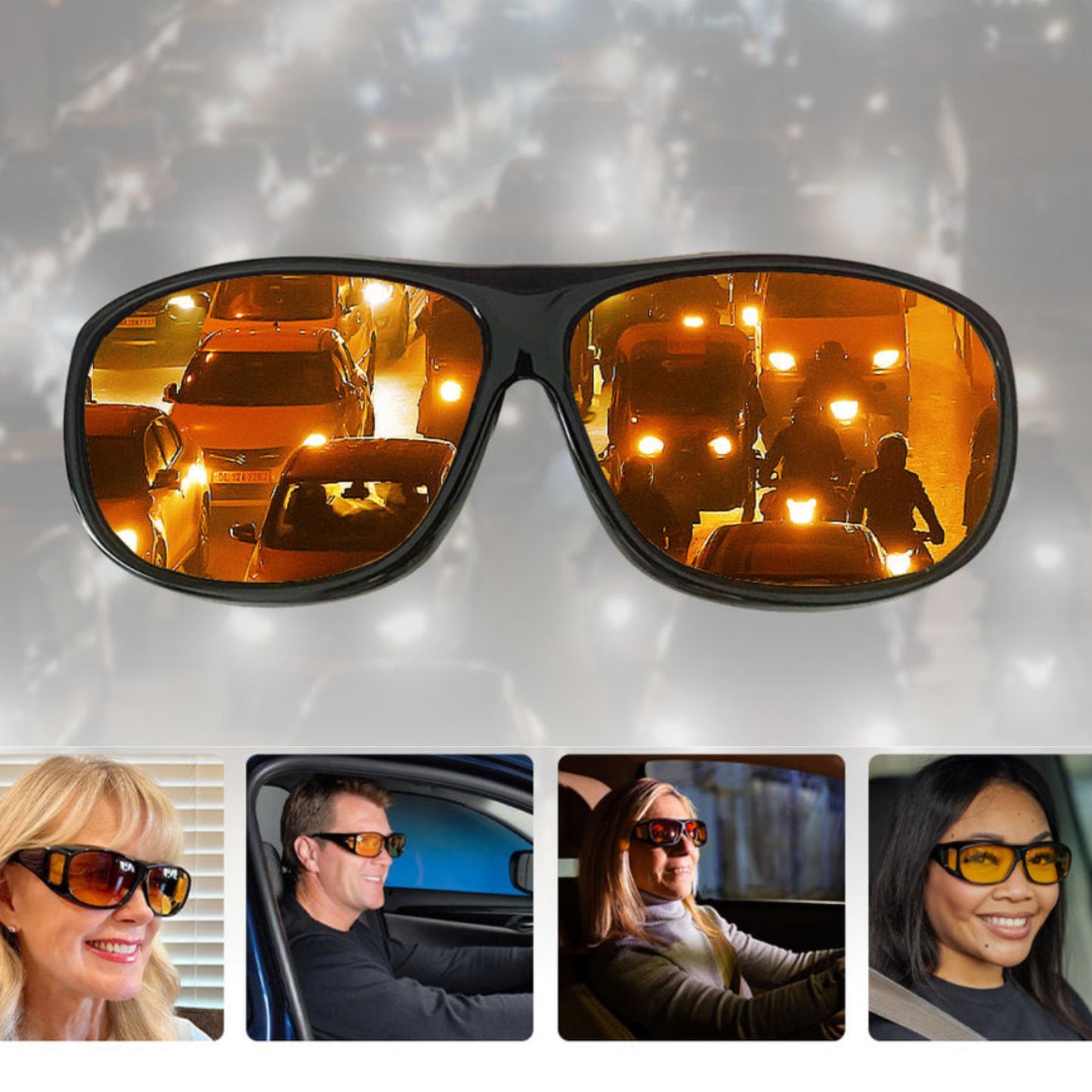 Okuliare SafeVision™ Koniec oslňovaniu po zotmení