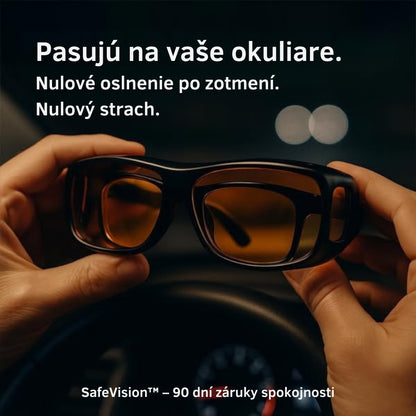Okuliare SafeVision™ Koniec oslňovaniu po zotmení